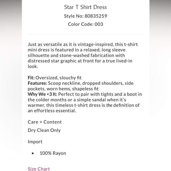 Free People Star T Shirt Dress - Picture 8 of 8